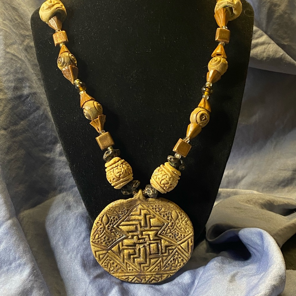 Lois S Becker Signed Necklace